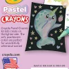 Crayola Crayons, Pastel, Pack Of 24 Crayons