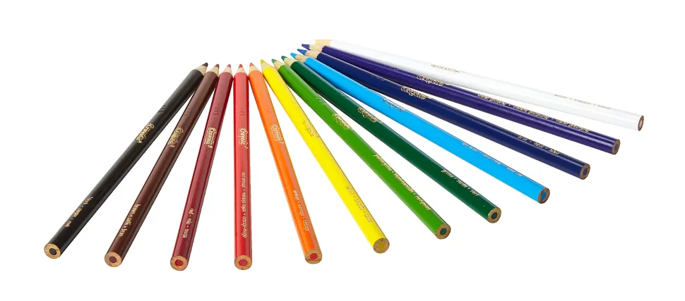 Crayola 12ct Colored Pencils, Back to School Supplies, Classroom Must Haves