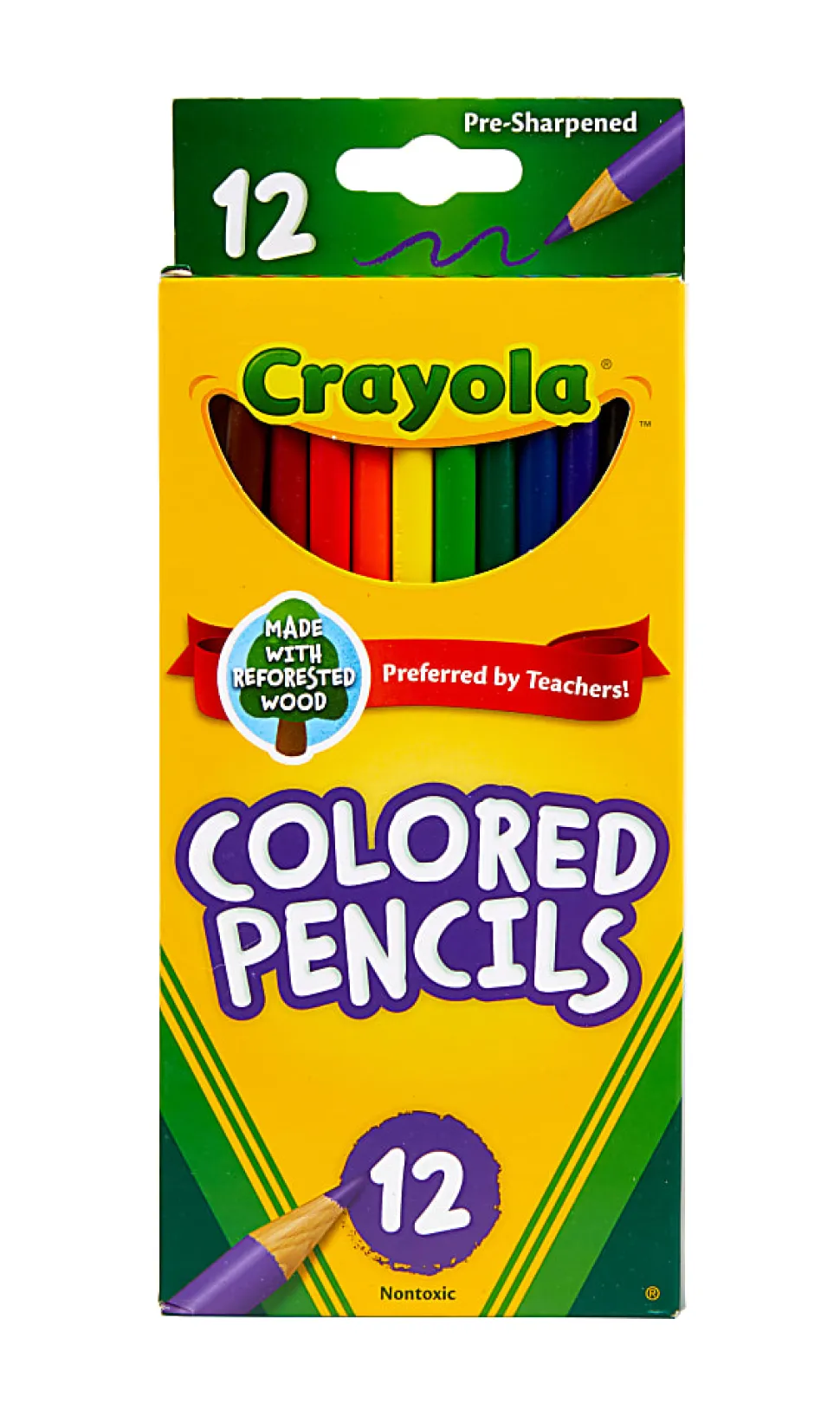 Crayola 12ct Colored Pencils, Back to School Supplies, Classroom Must Haves