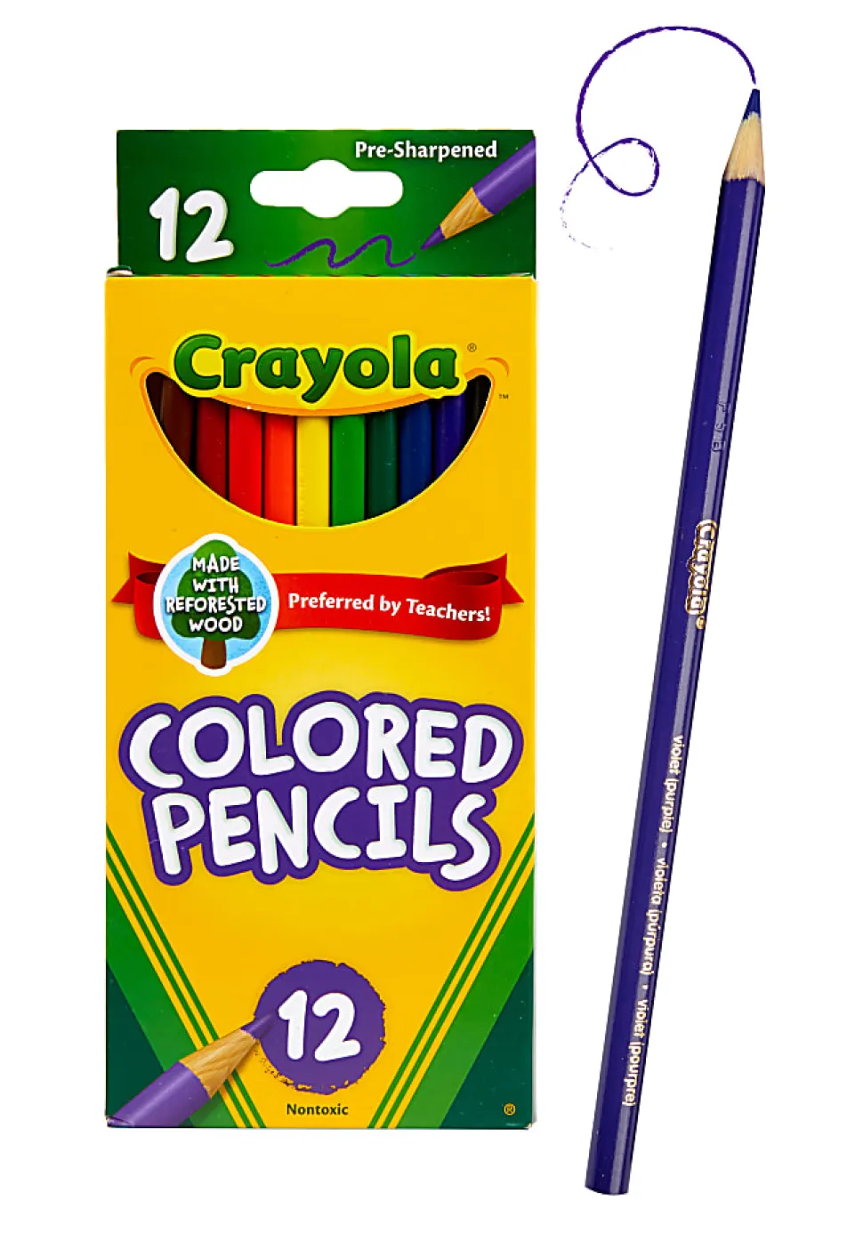 Crayola 12ct Colored Pencils, Back to School Supplies, Classroom Must Haves