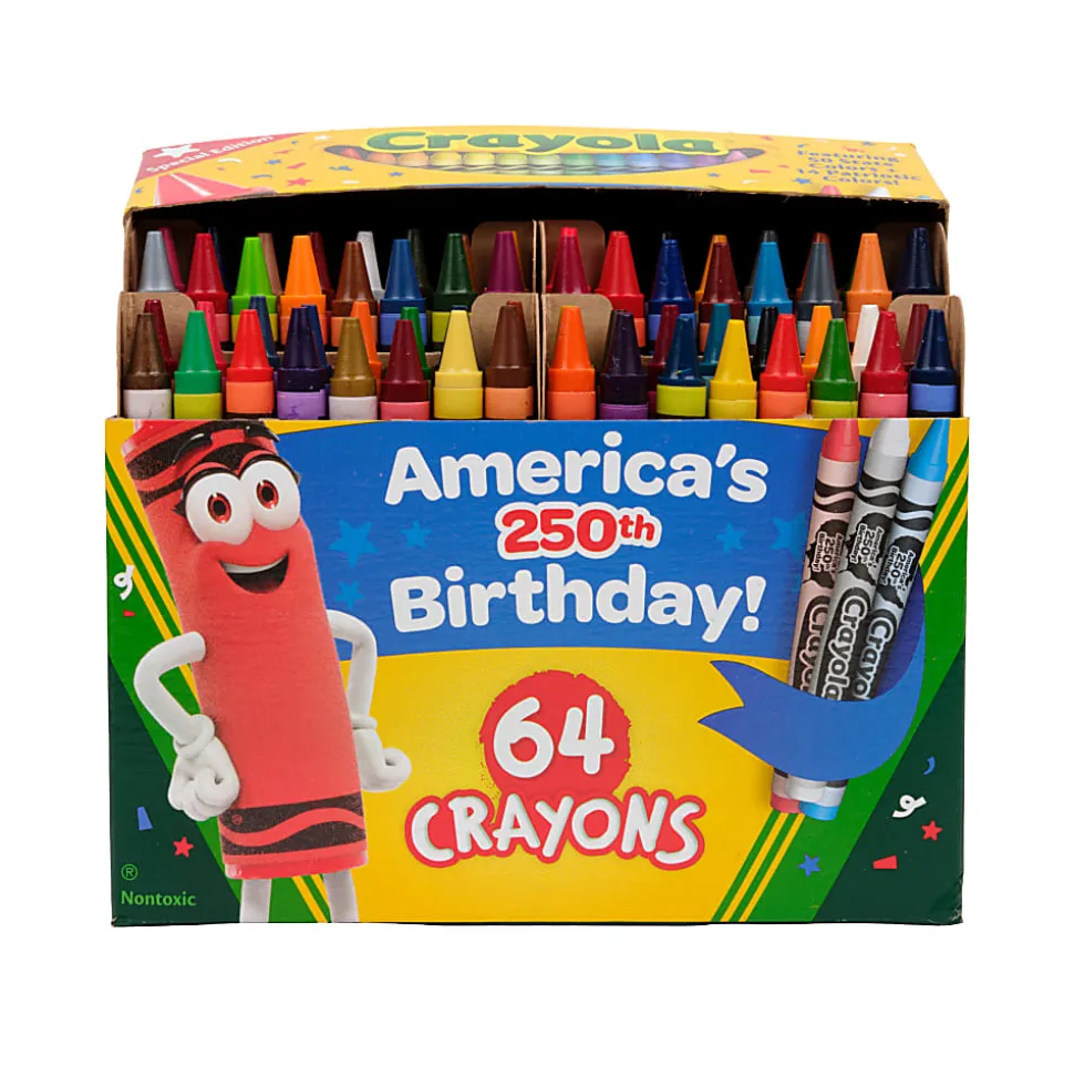 Crayola 64 ct. Crayons - America's 250th Birthday Special Edition
