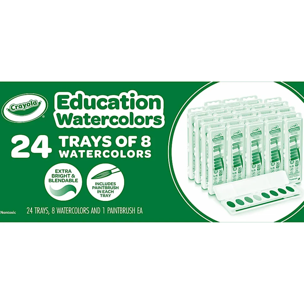 Crayola 24ct Watercolor Bulk Pack