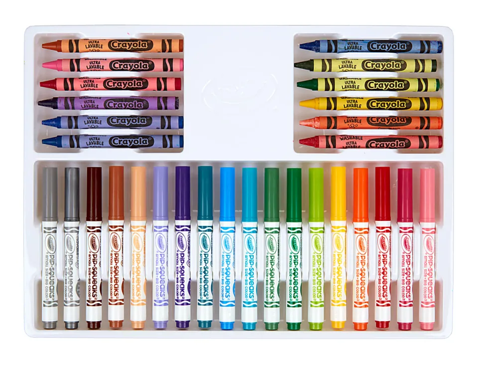 Crayola® Dinosaur 5-in-1 Creativity Kit, Kit Of 60 Pieces