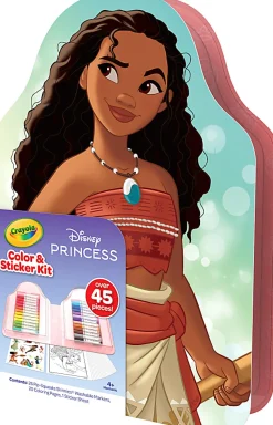Crayola Disney Princess Color & Activity Set, 20  Princess Coloring & Stickers - 040769