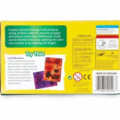 Crayola® Drawing Chalk, Assorted Colors, Box Of 12