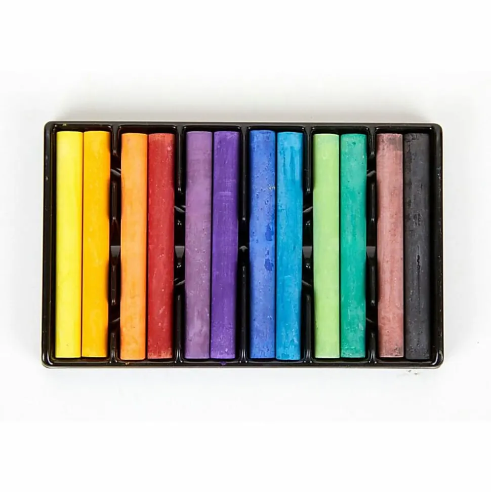 Crayola® Drawing Chalk, Assorted Colors, Box Of 12