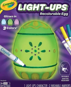 Crayola Egg Light Ups, Light Up Toys for Kids, Easter Toy - 747644