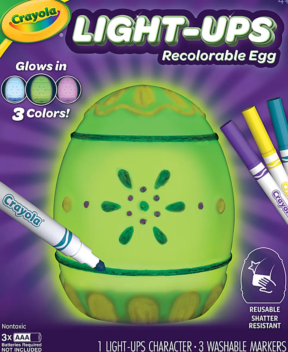 Crayola Egg Light Ups, Light Up Toys for Kids, Easter Toy - 747644