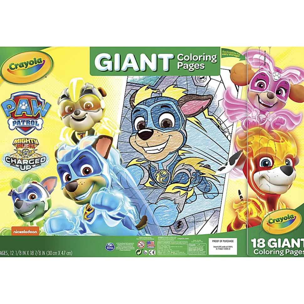 Crayola® Giant Coloring Pages, Paw Patrol