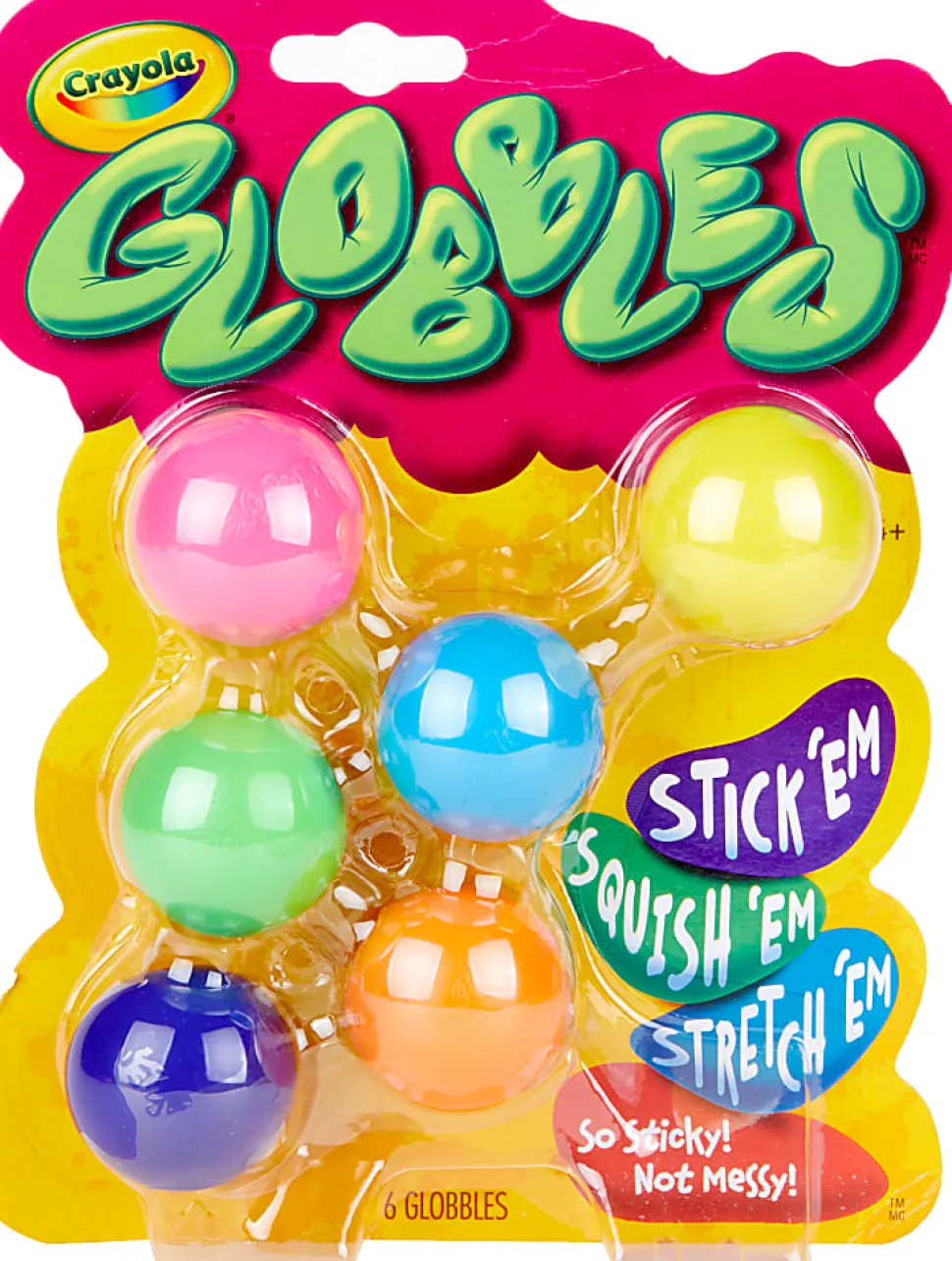 Crayola® Globble Squish Toys, Assorted Colors, Set Of 6 Toys
