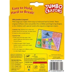 Crayola® Jumbo Crayons, 5