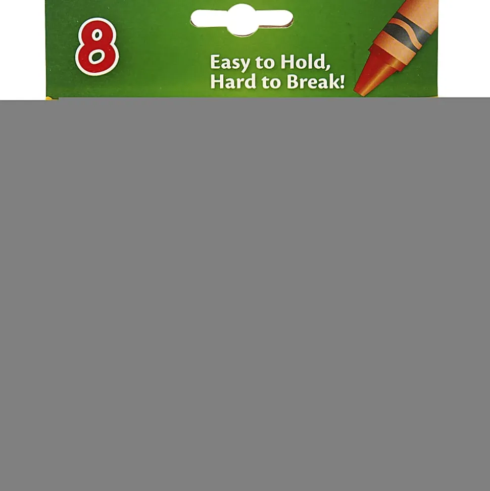 Crayola® Jumbo Crayons, Assorted Colors, Box Of 8 Crayons