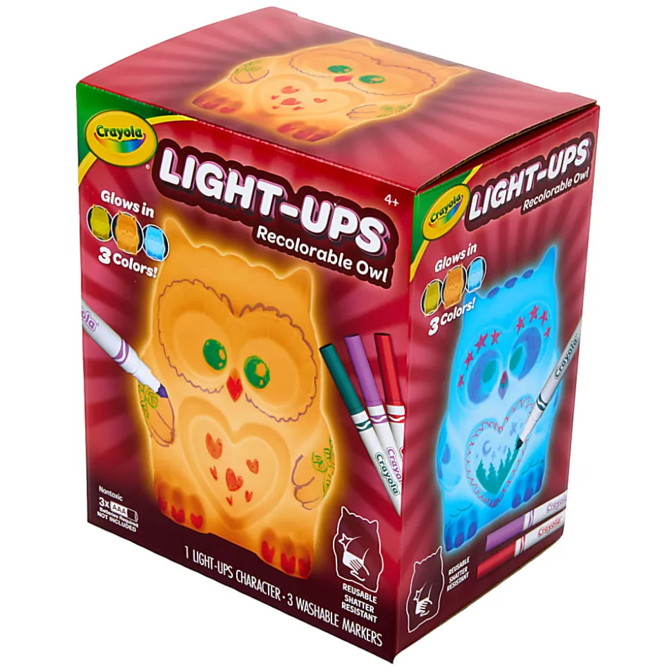 Crayola Light-Ups Recolorable Owl
