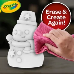 Crayola Light-Ups - Snowman, Reusable Coloring Toy, Glow in The Dark