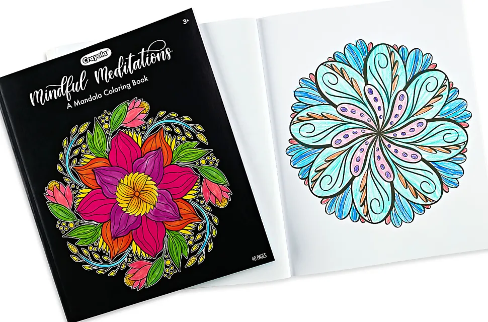 Crayola Mindful Meditations Coloring Book