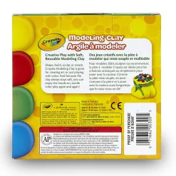 Crayola® Modeling Clay, Assorted Colors, 1 Lb, Set Of 12 Boxes