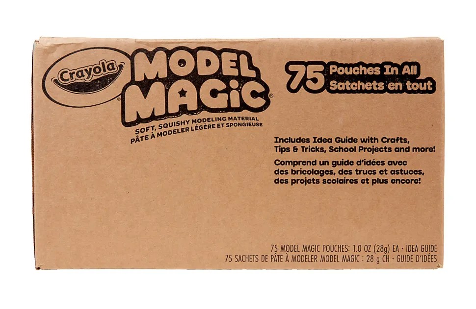 Crayola® Model Magic® Classpack®, 1 Oz. Pouch, Case Of 75 Pouches, White