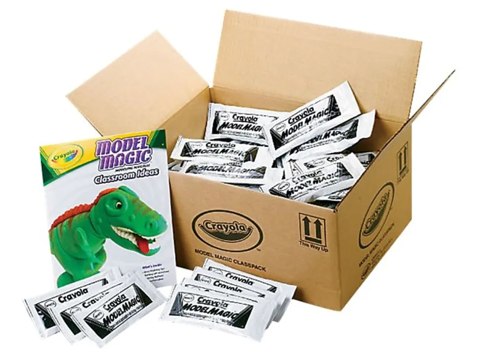 Crayola® Model Magic® Classpack®, 1 Oz. Pouch, Case Of 75 Pouches, White
