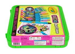Crayola Neon Art Case (50+pcs), Neon Paint, Neon Markers & Crayons, Kids Glow in the Dark Art Set, Gifts for Boys & Girls, 5+