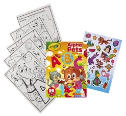 Crayola® 96-Page Alpha Pets Coloring Book