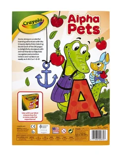 Crayola® 96-Page Alpha Pets Coloring Book