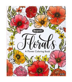 Crayola 40-Page Florals Coloring Book