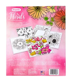 Crayola 40-Page Florals Coloring Book
