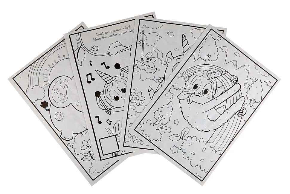 Crayola® 96-Page Uni-Creatures Coloring Book