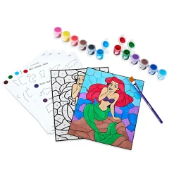 Crayola Paint & Peel Mosaic Stickers (20+ Pcs), Paint By Number For Kids, Mosaic Arts & Crafts, Kids Washable Paint, Sticker Sheet