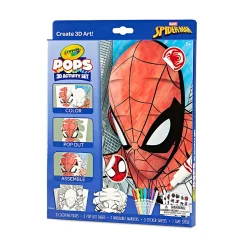 Crayola Paper POPs 3D Activity Set, Spider-Man