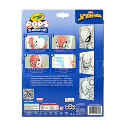 Crayola Paper POPs 3D Activity Set, Spider-Man