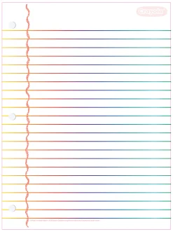 Crayola Peel & Stick Dry-Erase Decal, Note Paper, 17-1/2