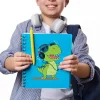 Crayola Peel & Stick Everywhere Safe Decal, Dinosaur With Headphones