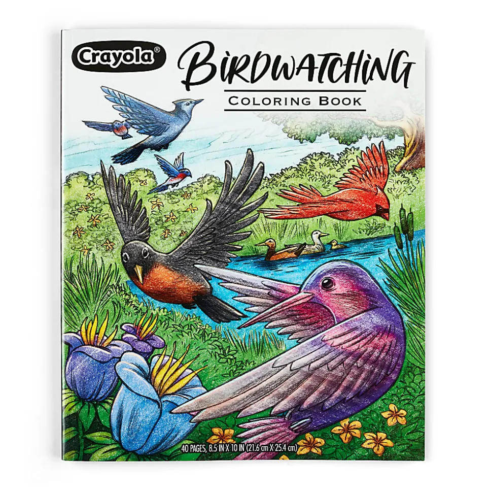 Crayola 40pg. Bird Watching Coloring