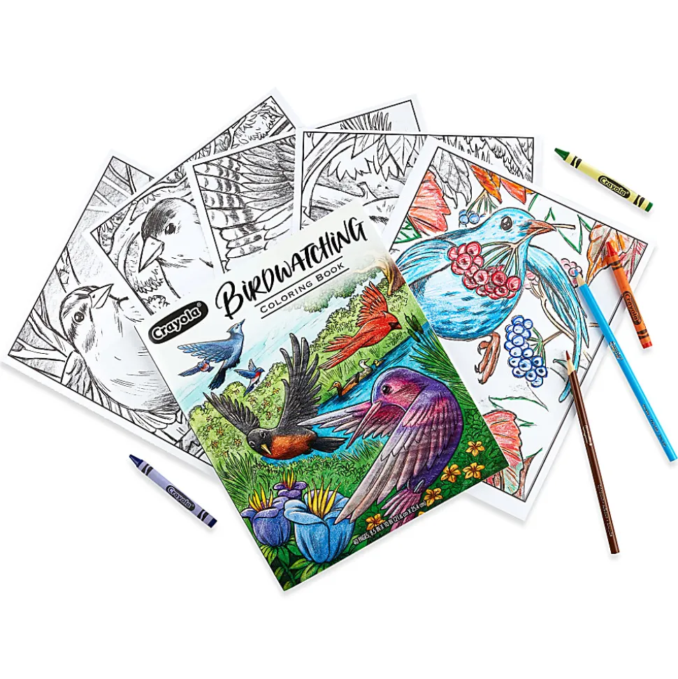 Crayola 40pg. Bird Watching Coloring