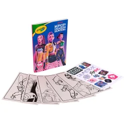 Crayola 96pg Coloring Book, K Pop Demon Hunters