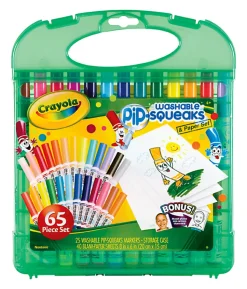 Crayola Pip-Squeaks® Washable Markers & Paper Set