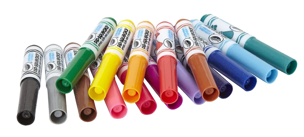 Crayola® Pip-Squeaks Washable Markers, Assorted Colors, Pack Of 16
