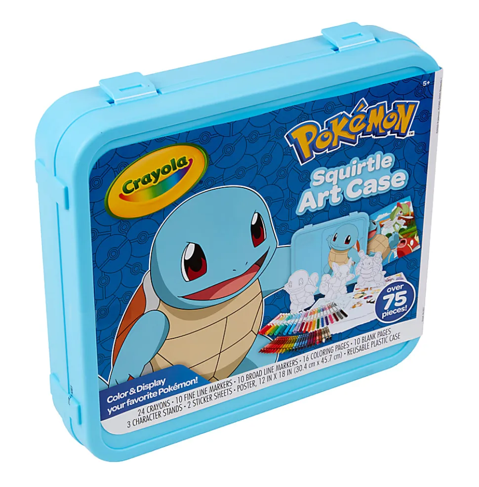 Crayola® Pokémon Squirtle Coloring Art Case, Case Of 75 Pieces