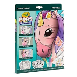 Crayola POPs 15-Piece 3D Activity Set, Mystical
