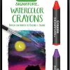 Crayola Signature - Watercolor crayon - assorted colors (pack of 12)