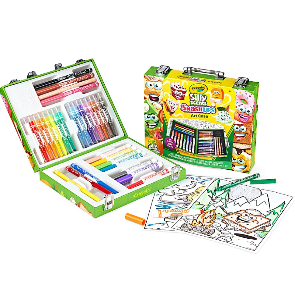 Crayola® Silly Scents Mini Inspiration Art Case Coloring Set, Pack Of 52