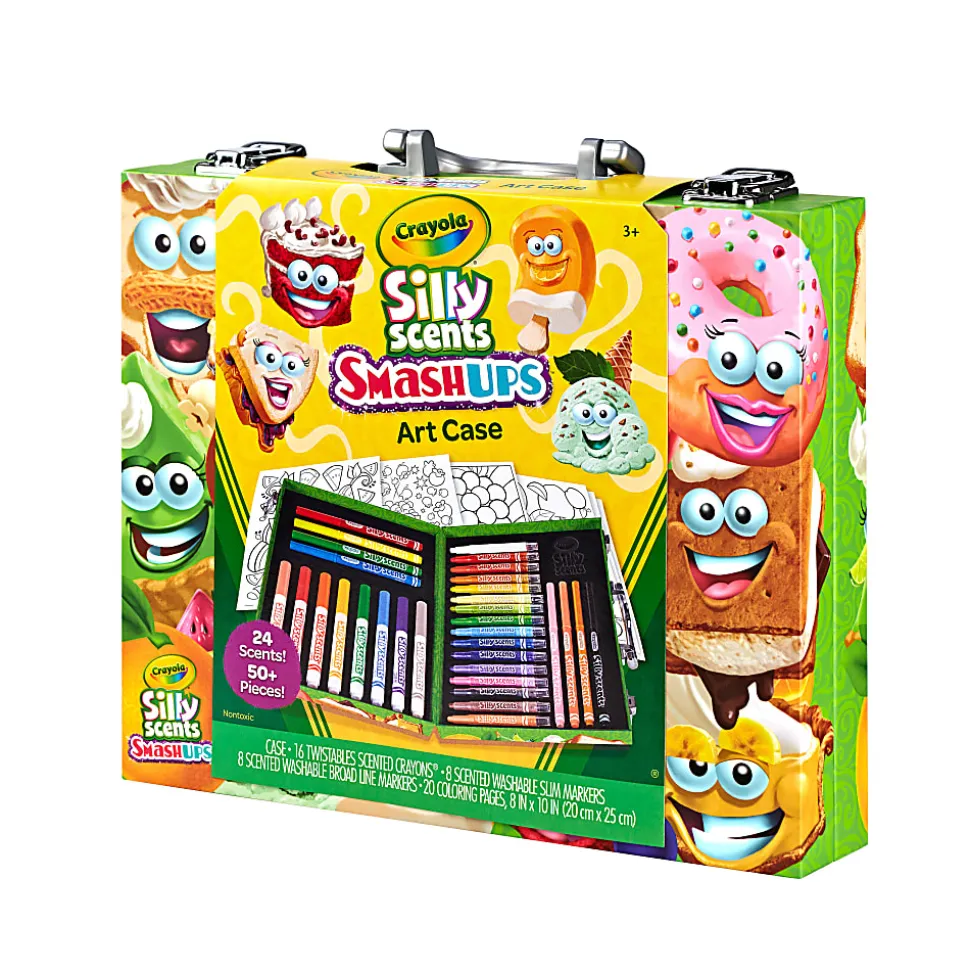 Crayola® Silly Scents Mini Inspiration Art Case Coloring Set, Pack Of 52