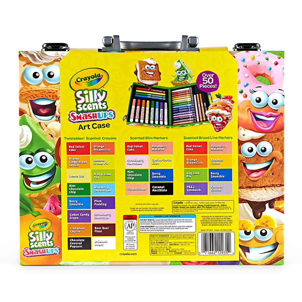 Crayola® Silly Scents Mini Inspiration Art Case Coloring Set, Pack Of 52