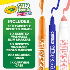 Crayola® Silly Scents Mini Inspiration Art Case Coloring Set, Pack Of 52