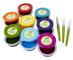 Crayola® Spill-Proof Washable Paint Kit, Kit Of 52 Pieces