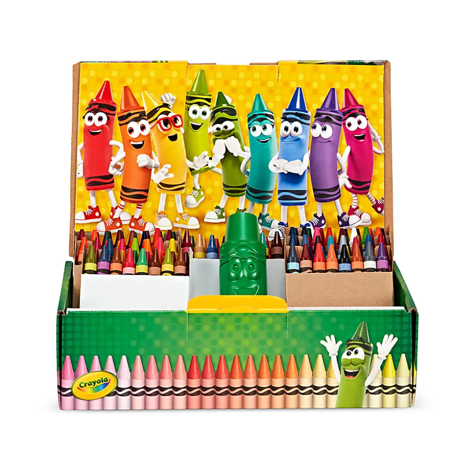 Crayola® Standard Crayons, Assorted Colors, Box Of 120 Crayons