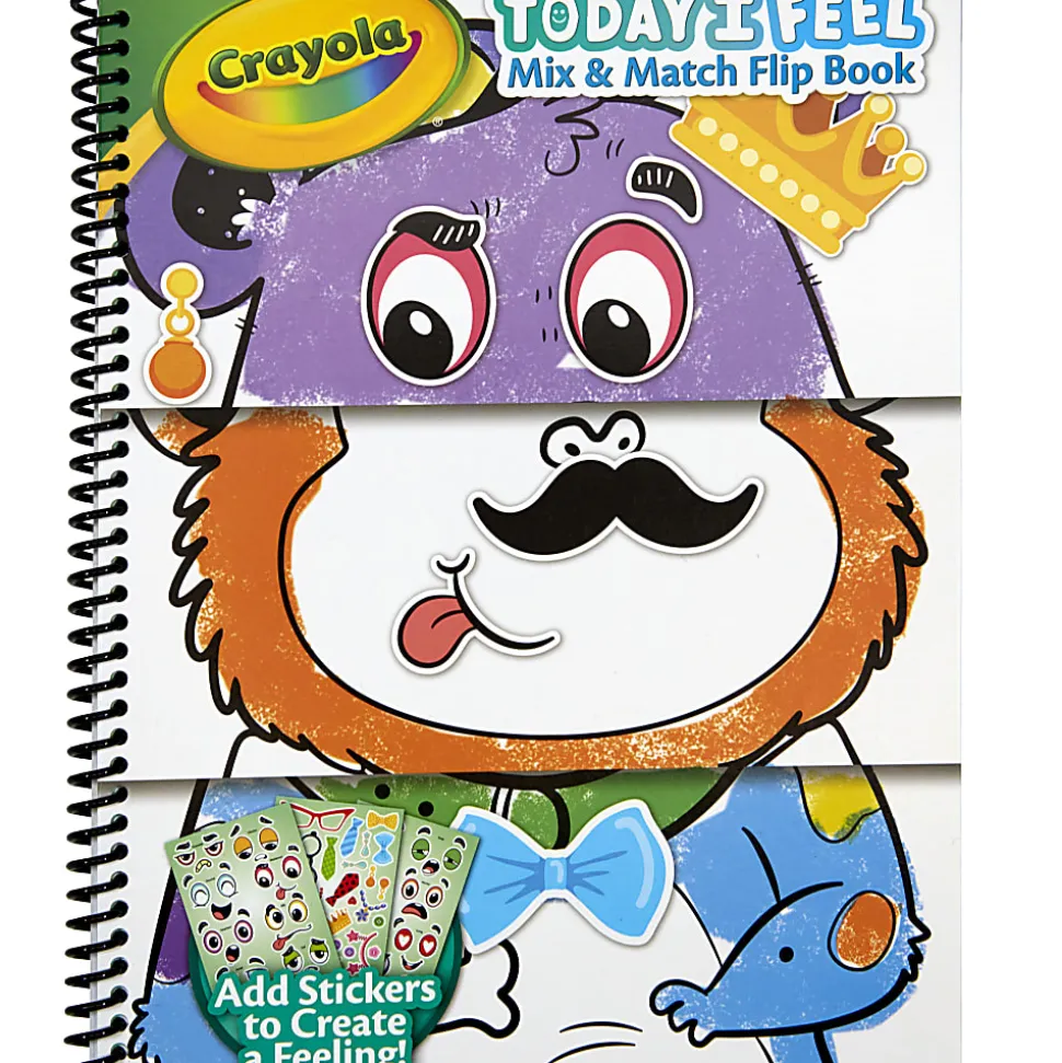 Crayola Today I Feel - Interactive Lift the Flap Flip Book