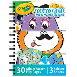 Crayola Today I Feel - Interactive Lift the Flap Flip Book