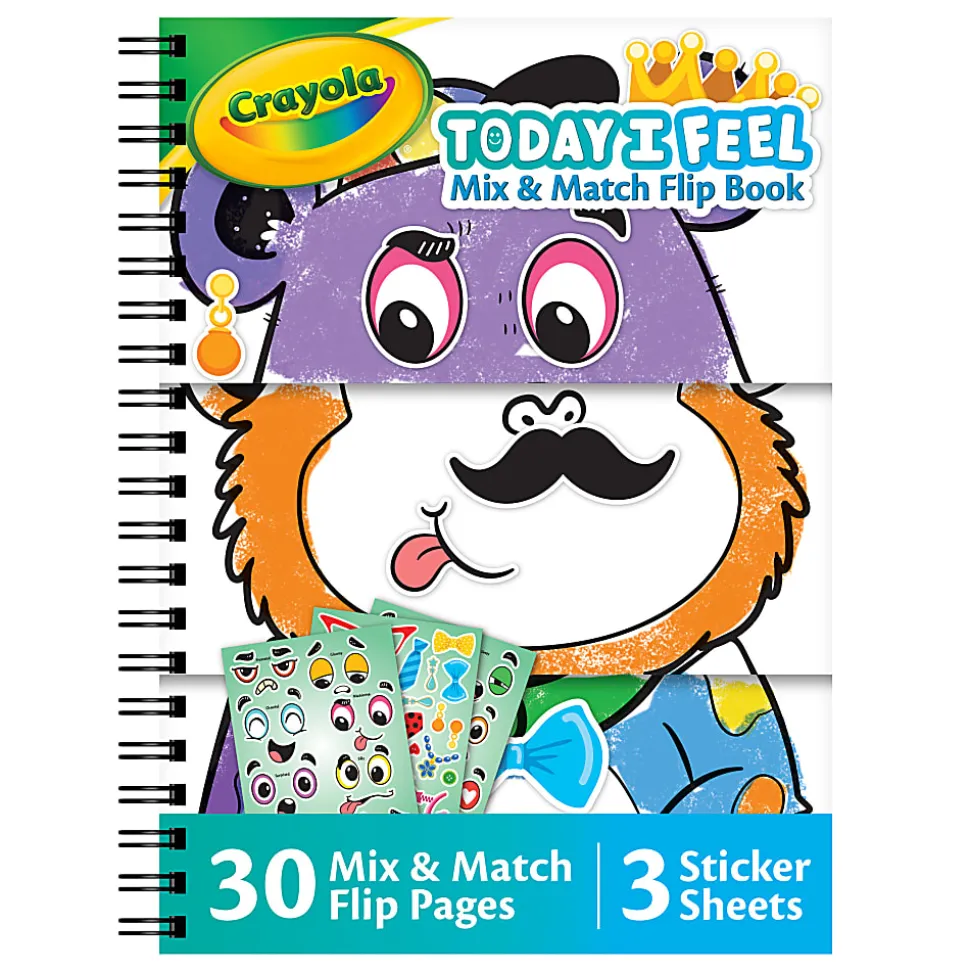 Crayola Today I Feel - Interactive Lift the Flap Flip Book